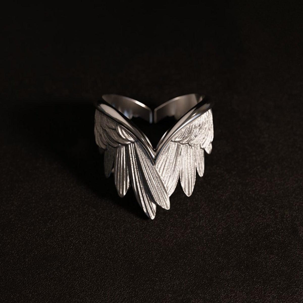 Fashion Angel Wings Ring High Quality Ring Adjustable