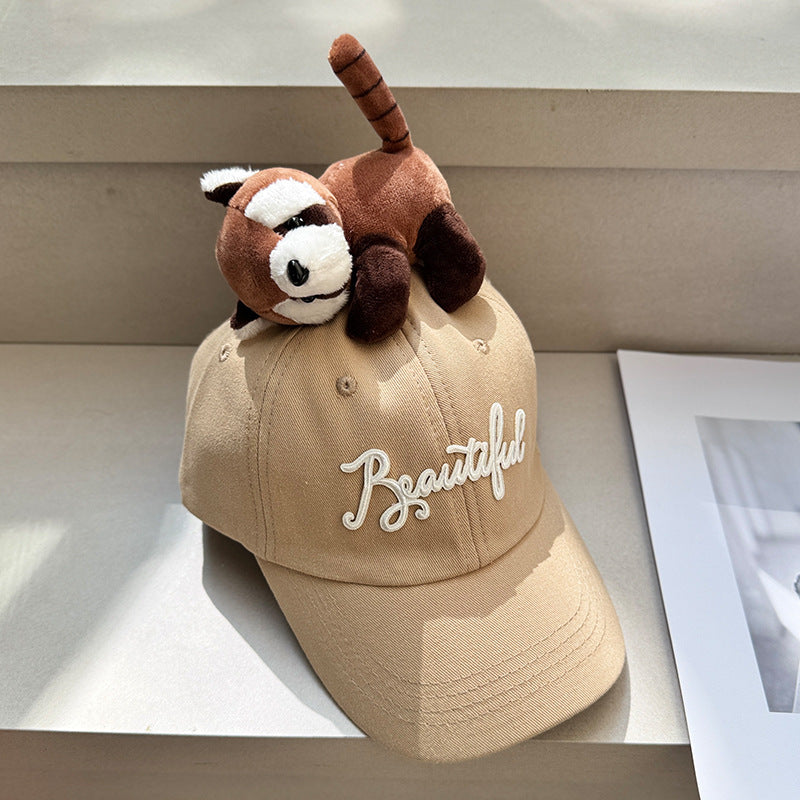 New Animal Cartoon Hat Parent-child Hat Baseball Cap Outdoor Outing Anti-ultraviolet Hat