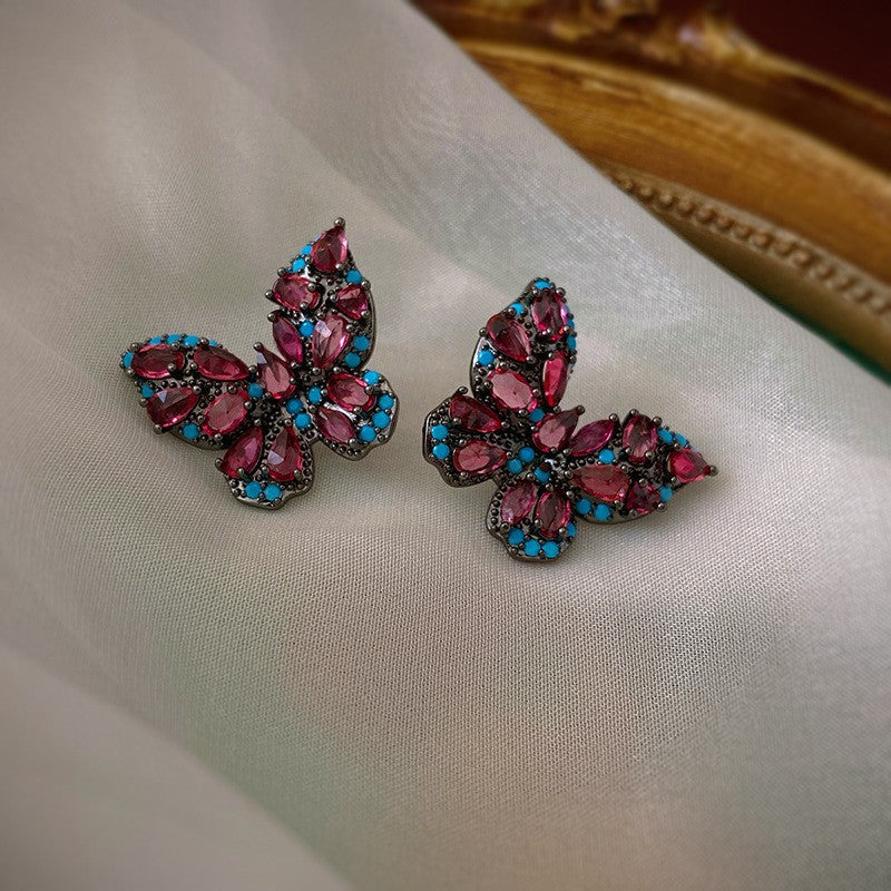 Fashion Butterfly Earrings Jewelry Earring Accessories Luxury Female Earrings