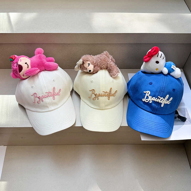 New Animal Cartoon Hat Parent-child Hat Baseball Cap Outdoor Outing Anti-ultraviolet Hat