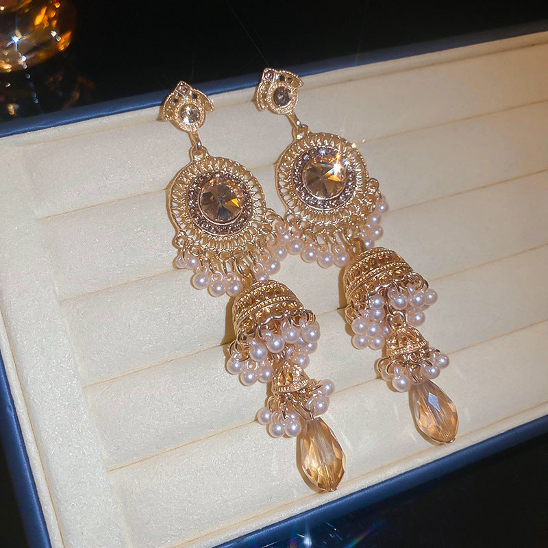 Unique Design Souvenir Gift Fashion Jewelry Earrings Accessories High-end Luxury Women's Earrings