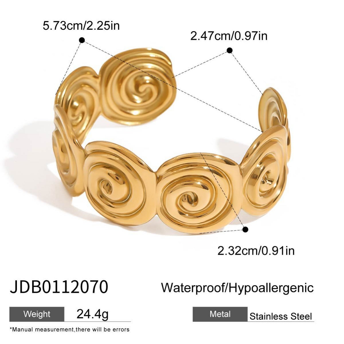 Luxury High-end Bracelet, Fashionable and Simple Women's Bracelet, Conch Bracelet Jewelry, Non-fading and Non-rusting