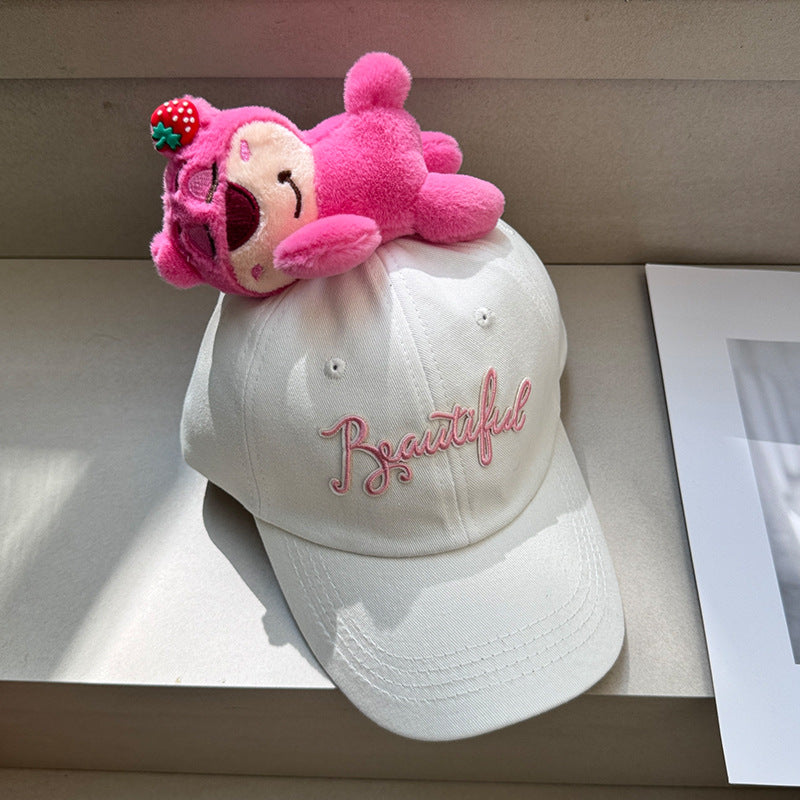 New Animal Cartoon Hat Parent-child Hat Baseball Cap Outdoor Outing Anti-ultraviolet Hat