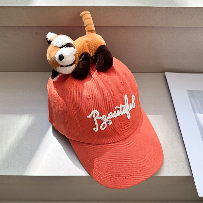 New Animal Cartoon Hat Parent-child Hat Baseball Cap Outdoor Outing Anti-ultraviolet Hat